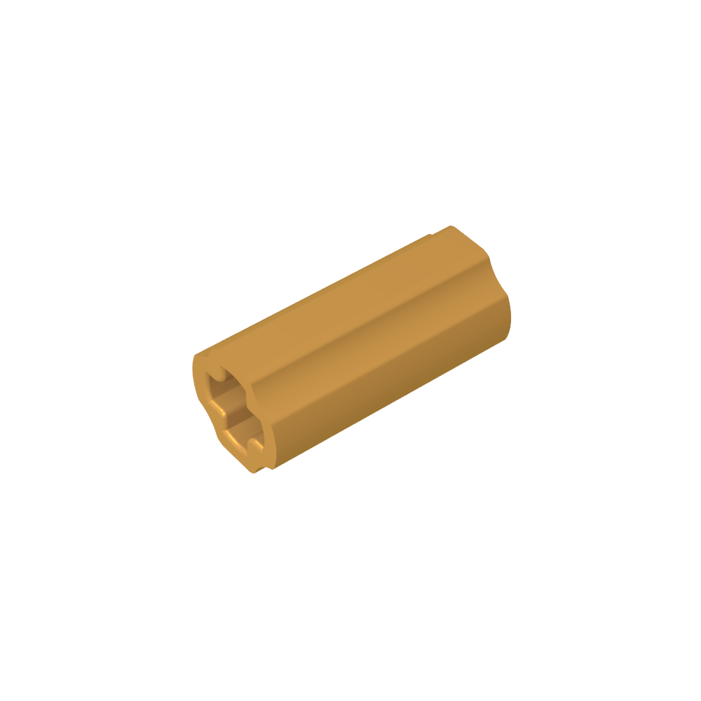 Conector de eje Technic liso [con orificio x + orientación]-MyGobricksEs