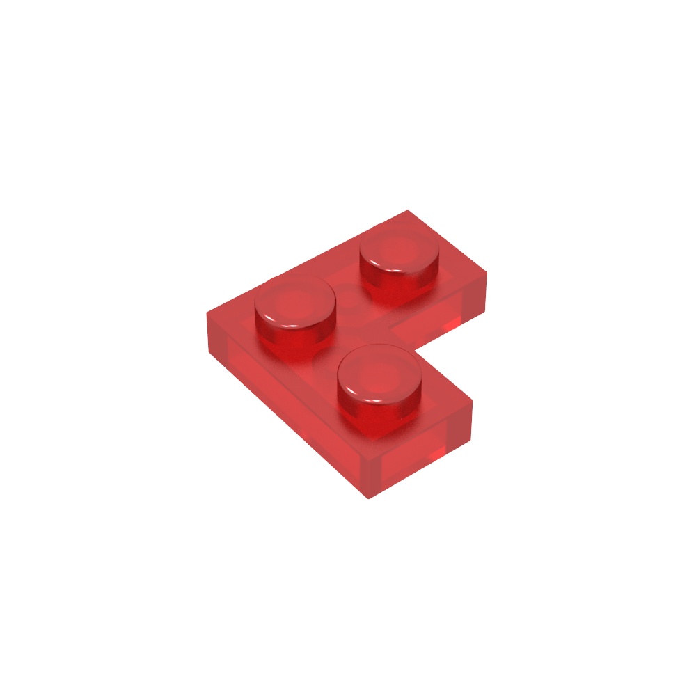 Placa 2 x 2 Esquina-MyGobricksEs