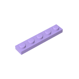 Placa 1 x 5-MyGobricksEs