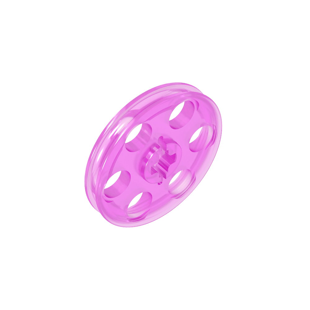 Rueda de correa de cuña Technic [también conocida como polea]-MyGobricksEs