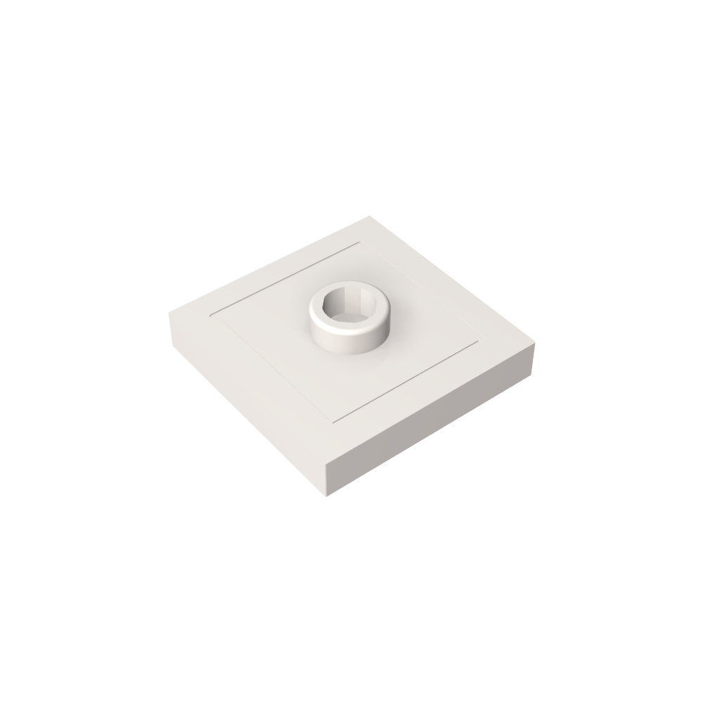 Placa especial 2 x 2 con ranura y perno central (puente)-MyGobricksEs