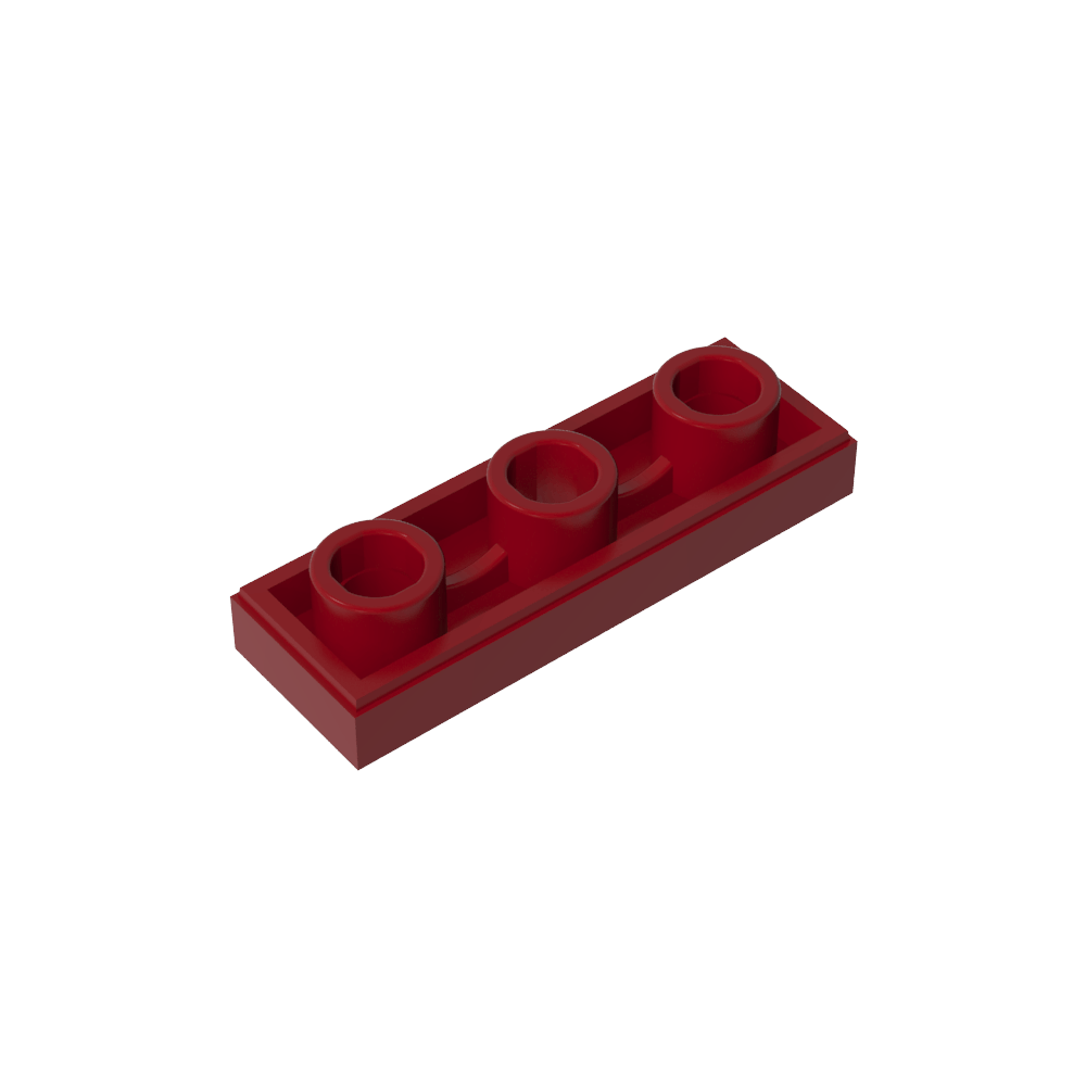 Azulejo especial 1 x 3 invertido con orificio central-MyGobricksEs