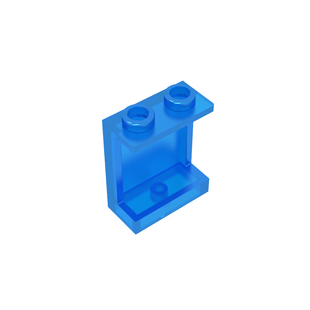 Panel 1 x 2 x 2 [Soportes laterales / Montantes huecos]-MyGobricksEs