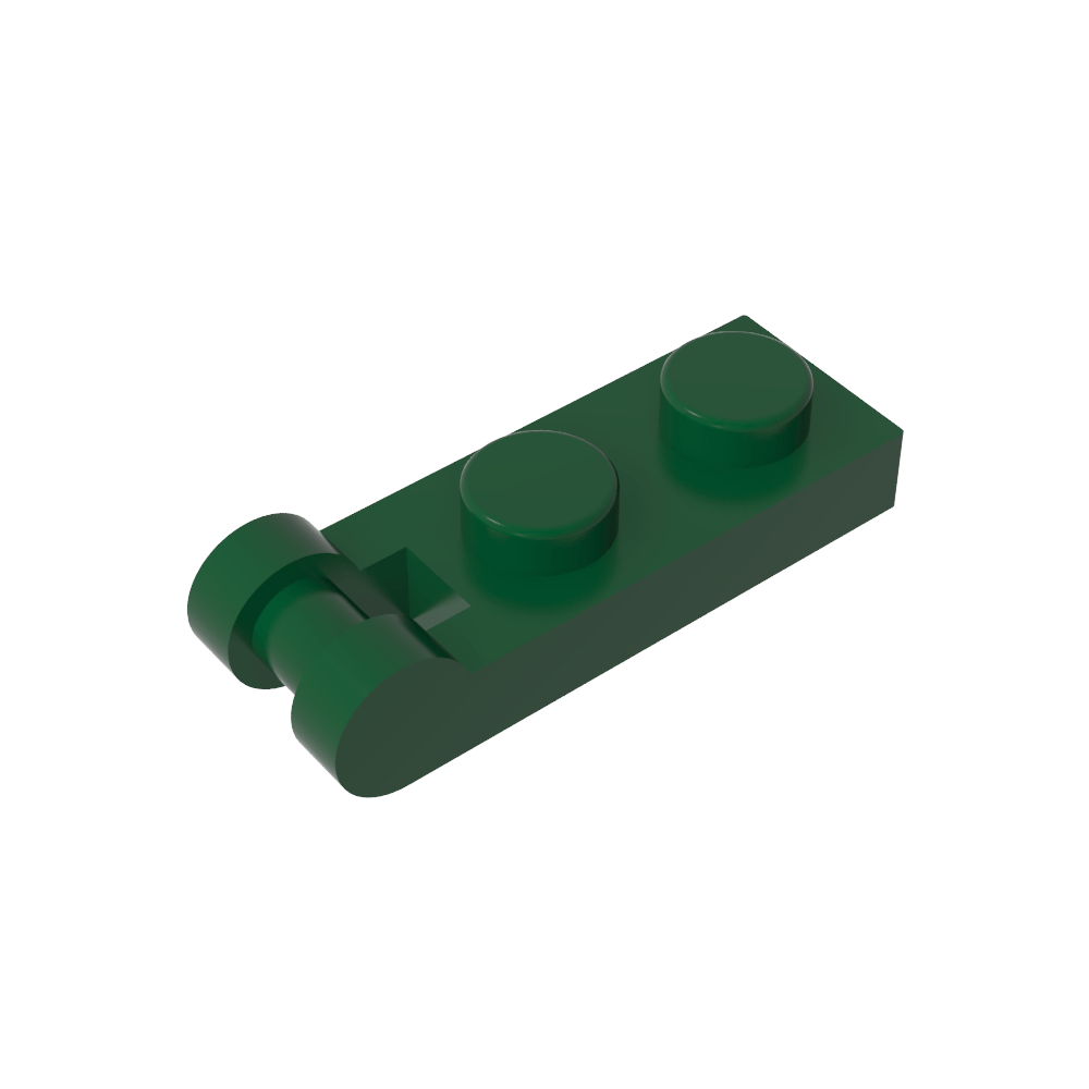 Placa Especial 1 x 2 con Asa en el Extremo [Extremos Cerrados]-MyGobricksEs