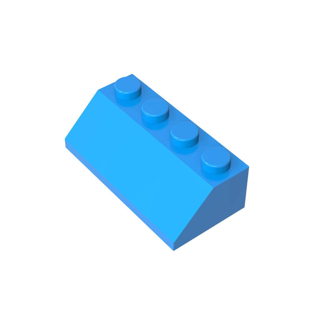 Pendiente 45° 2 x 4-MyGobricksEs