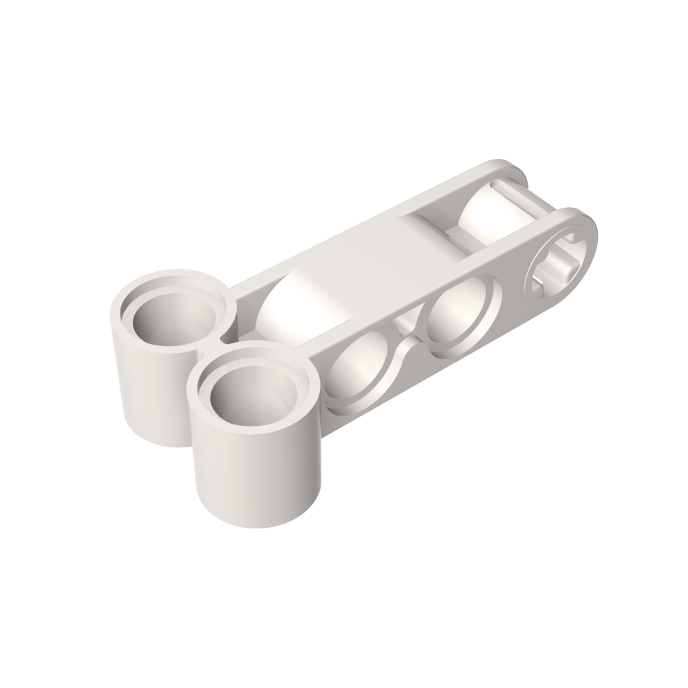 Conector de eje y pasador Technic perpendicular doble 4L 98989-MyGobricksEs
