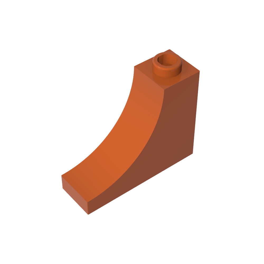 Arco de ladrillo 1 x 3 x 2 invertido [Arco interior]-MyGobricksEs