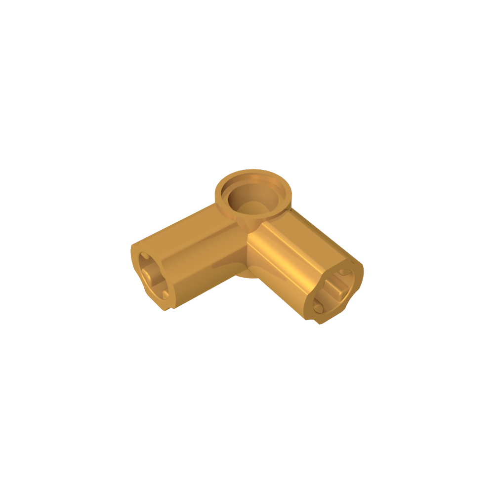 Conector de eje y pasador Technic en ángulo n.° 6 - 90°-MyGobricksEs