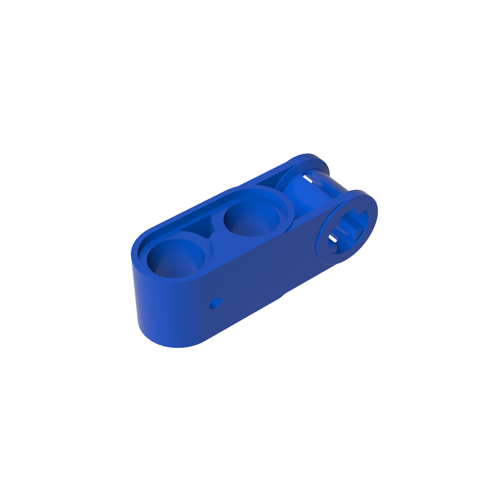 Conector de eje y pasador Technic perpendicular 3L con 2 orificios para pasadores-MyGobricksEs