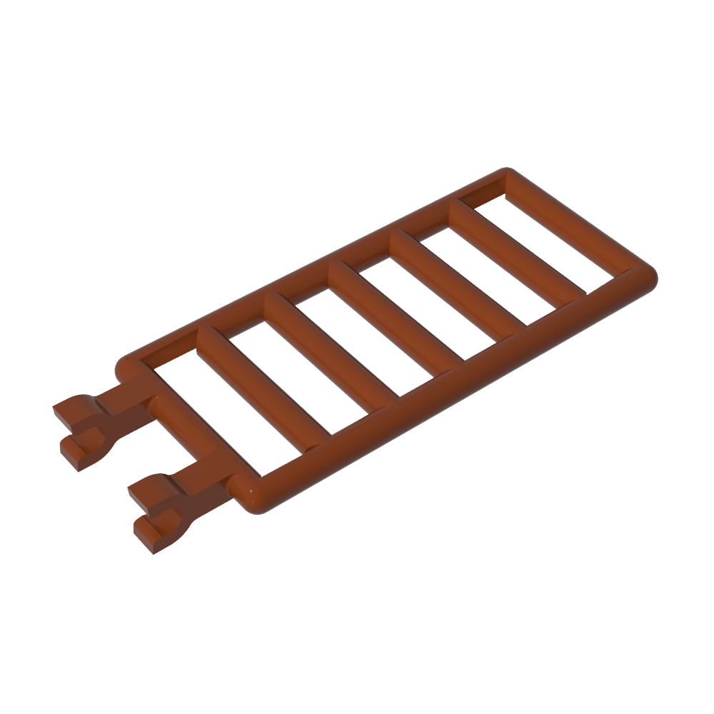 Barra 7 x 3 con clips dobles (escalera)-MyGobricksEs