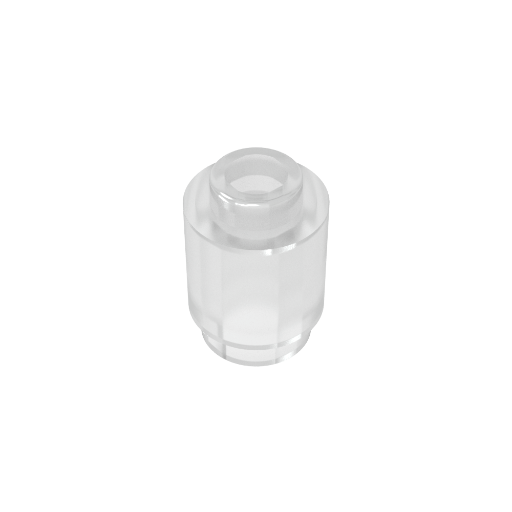 Ladrillo redondo 1 x 1 perno abierto-MyGobricksEs