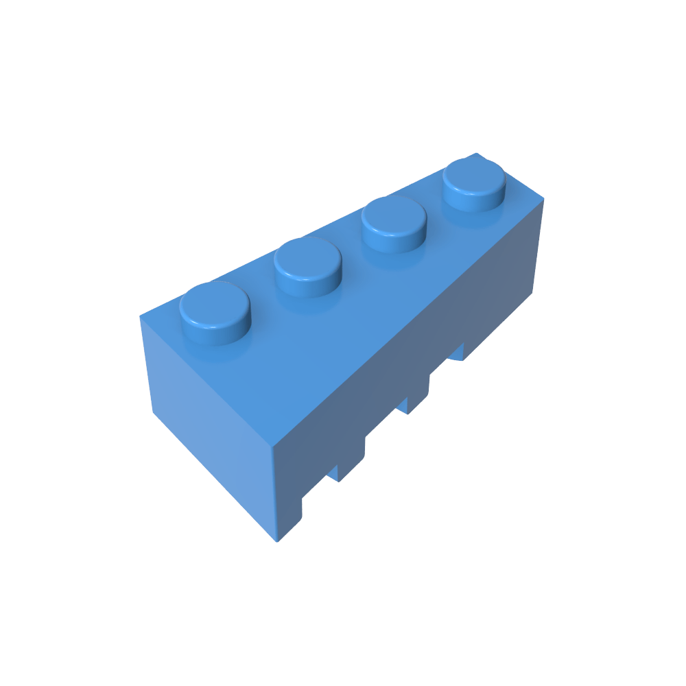 Cuña 4 x 2 Derecha-MyGobricksEs