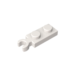 Placa modificada 1 x 2 con clip en el extremo (agarre vertical)-MyGobricksEs