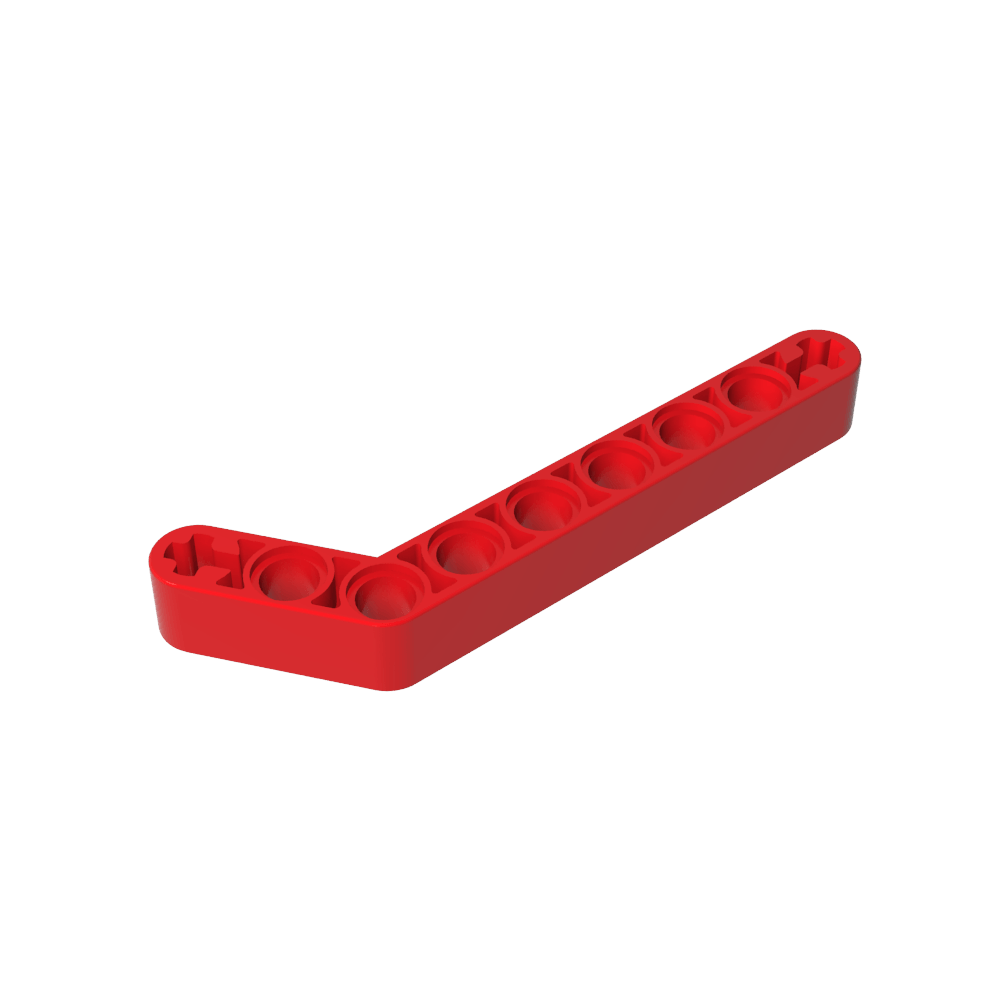 Viga técnica 1 x 9 doblada (7 - 3) de espesor-MyGobricksEs