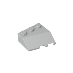 Cuña 3 x 3 inclinada a la izquierda-MyGobricksEs