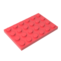 Placa 4 x 6-MyGobricksEs