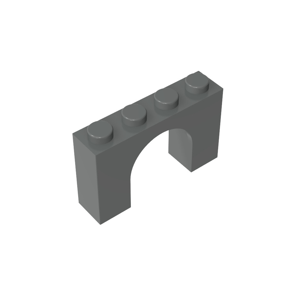 Arco de ladrillo 1 x 4 x 2-MyGobricksEs