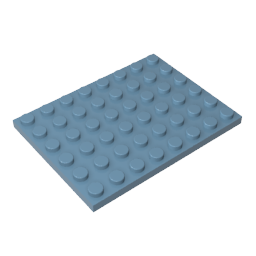 Placa 6 x 8-MyGobricksEs