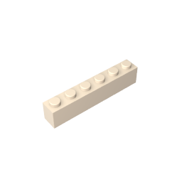 Ladrillo 1 x 6-MyGobricksEs