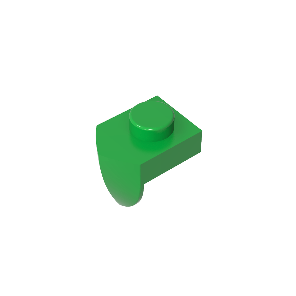 Placa Especial 1 x 1 con Diente Vertical-MyGobricksEs