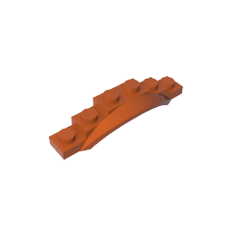 Paso de rueda, guardabarros, 1 1/2 x 6 x 1 [Arco extendido]-MyGobricksEs