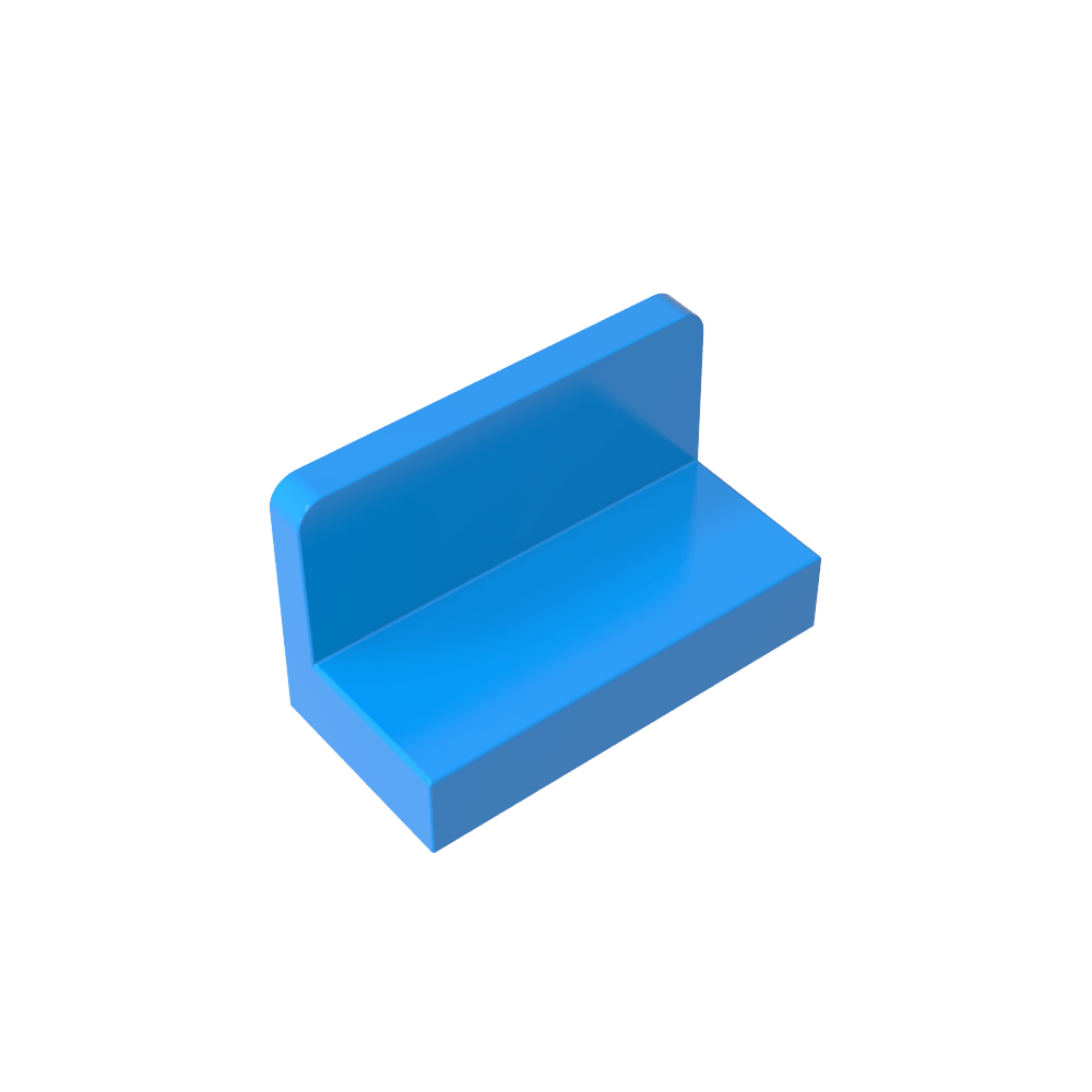 Panel 1 x 2 x 1 [Esquinas cuadradas]-MyGobricksEs