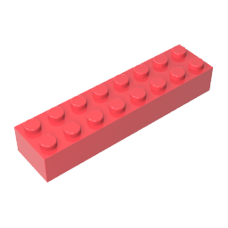 Ladrillo 2 x 8-MyGobricksEs