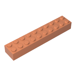 Ladrillo 2 x 10-MyGobricksEs