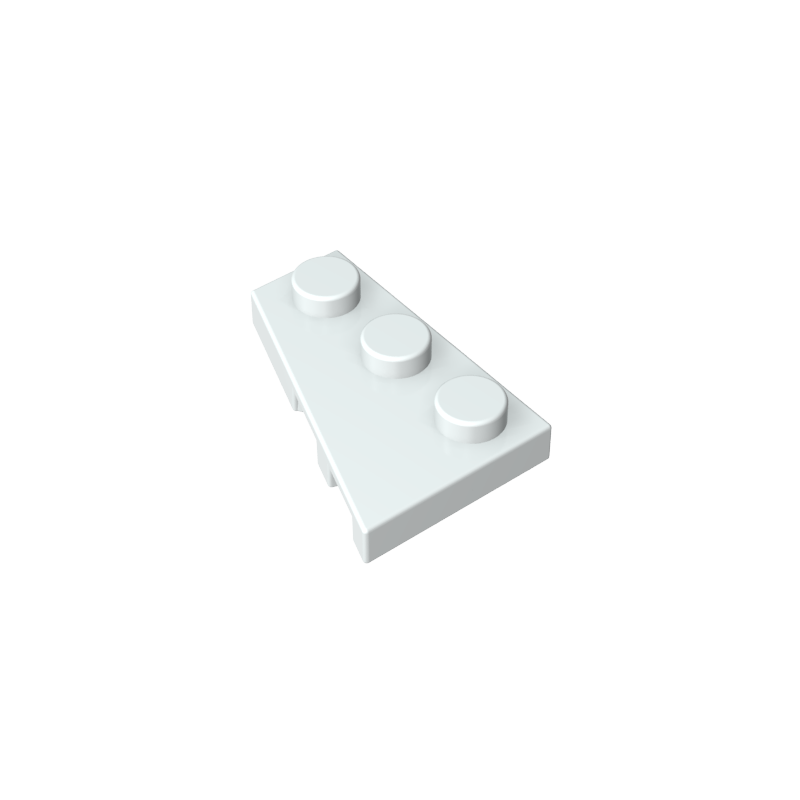 Placa de cuña 2x3 (izquierda)