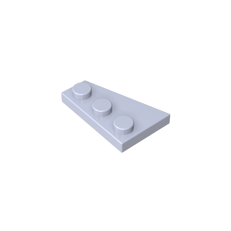 Placa de cuña 3 x 2 derecha-MyGobricksEs