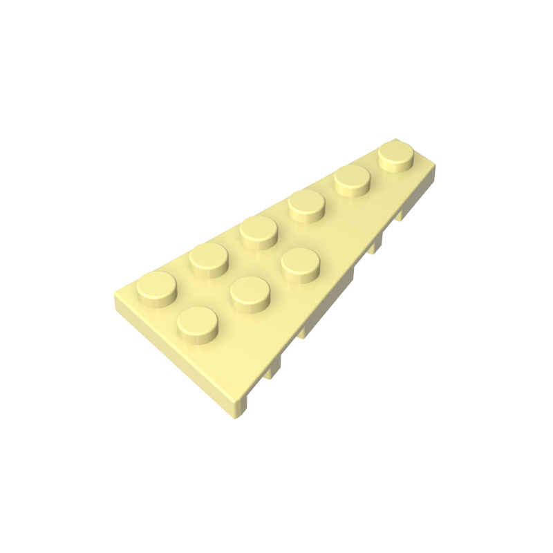 Placa de cuña 6 x 3 derecha-MyGobricksEs