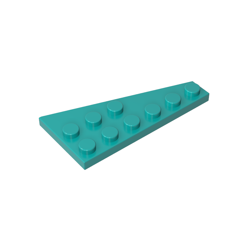 Placa en cuña de 3x6 (izquierda)