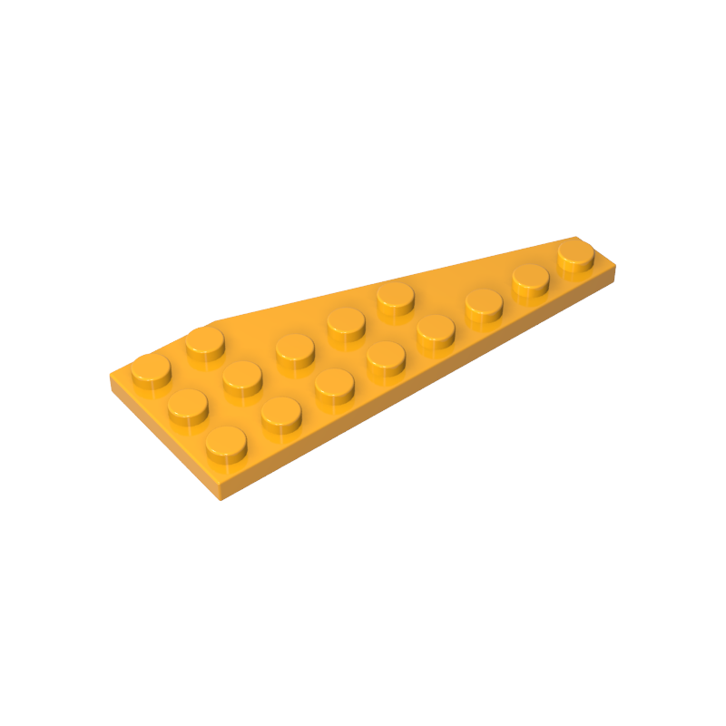 Placa de cuña 8 x 3 izquierda-MyGobricksEs