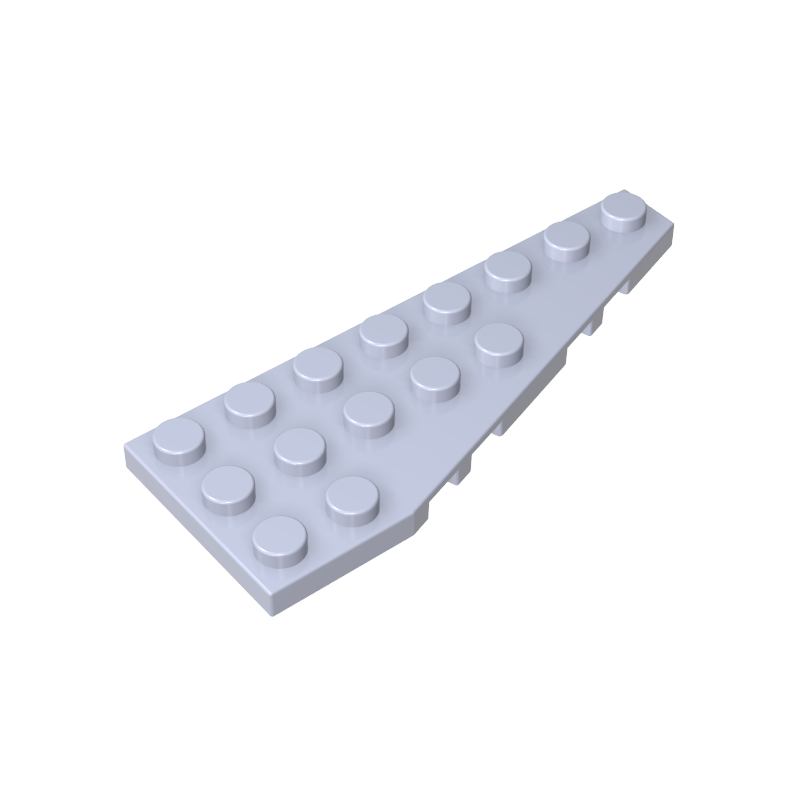 Placa en cuña de 3x8 (derecha)