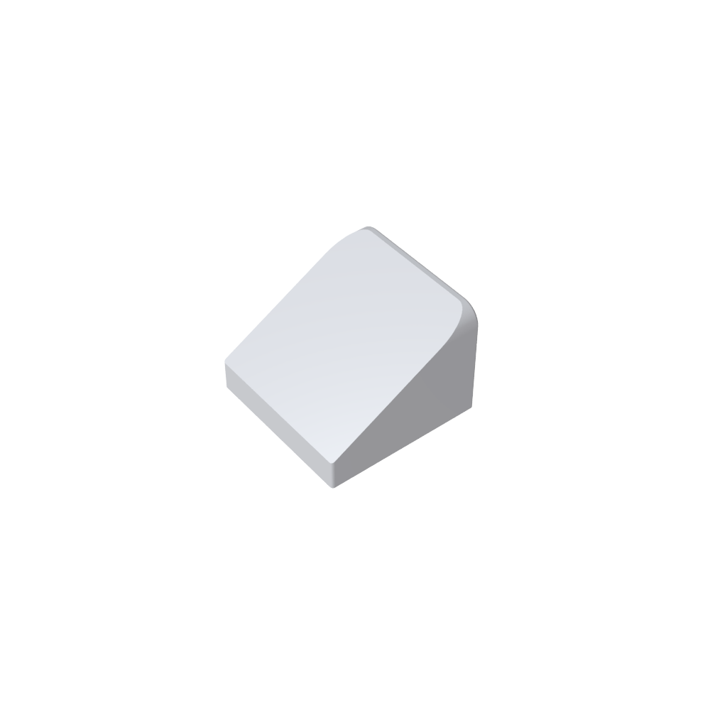 Pendiente 30° 1 x 1 x 2/3 (Pendiente de queso), Pendiente 30 1 x 1 Pendiente-MyGobricksEs