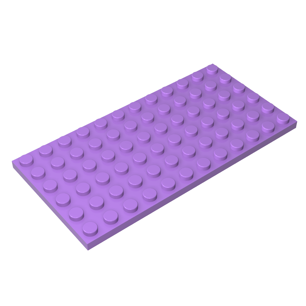 Placa 6 x 12-MyGobricksEs