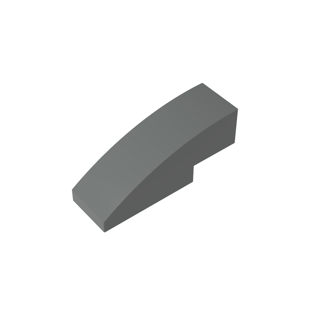 Pendiente curva 3 x 1 sin montantes-MyGobricksEs