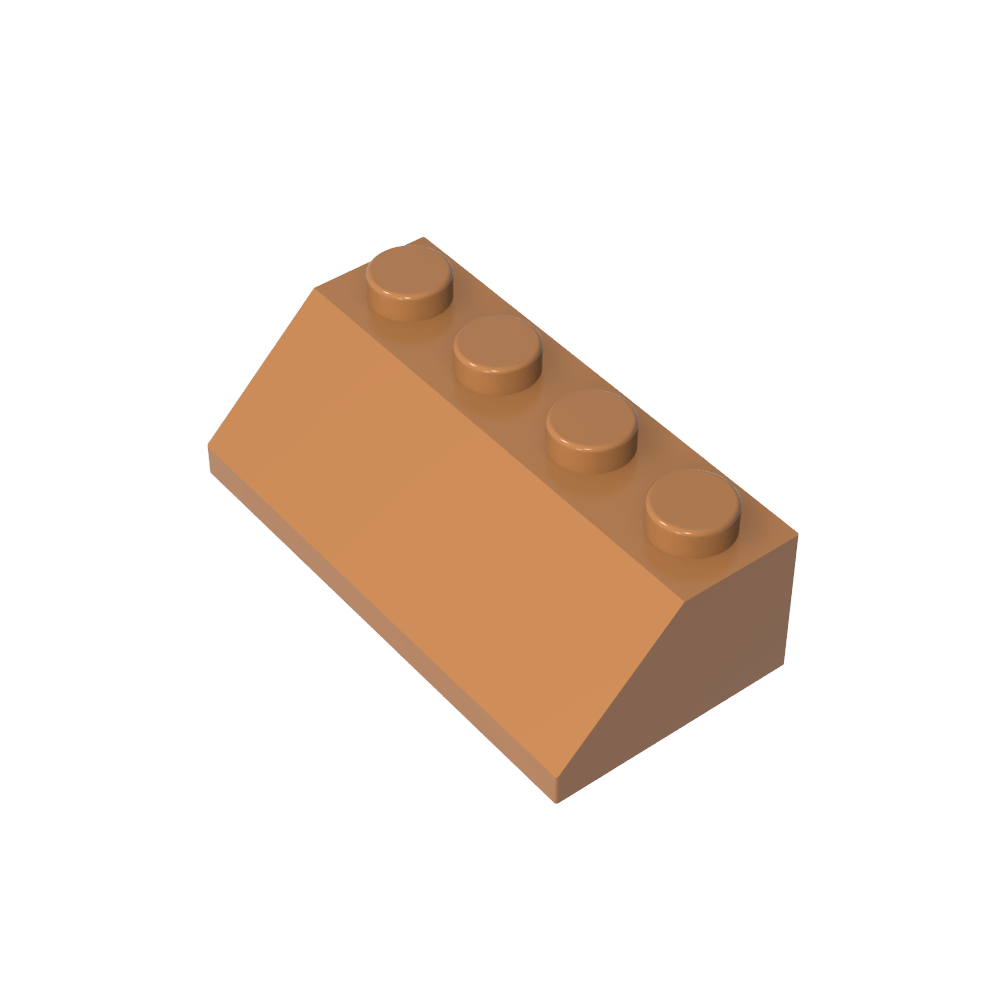 Pendiente 45° 2 x 4-MyGobricksEs
