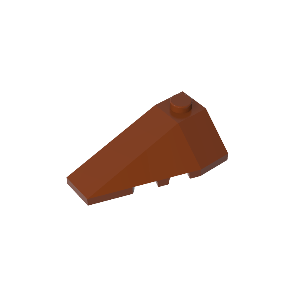 Cuña inclinada 4 x 2 triple izquierda-MyGobricksEs