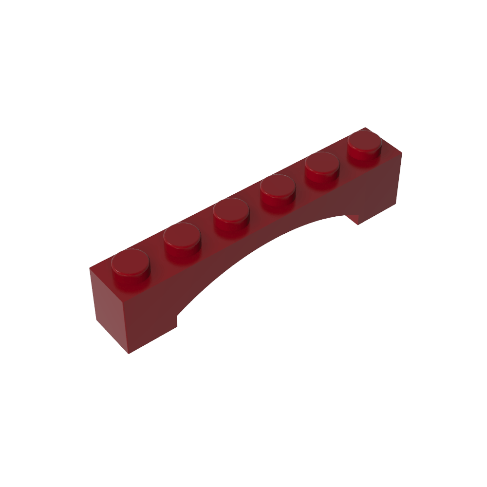 Arco de Ladrillo 1 x 6 Arco Elevado-MyGobricksEs