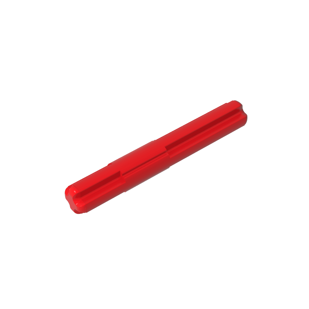 Eje Technic 4 con tope central-MyGobricksEs