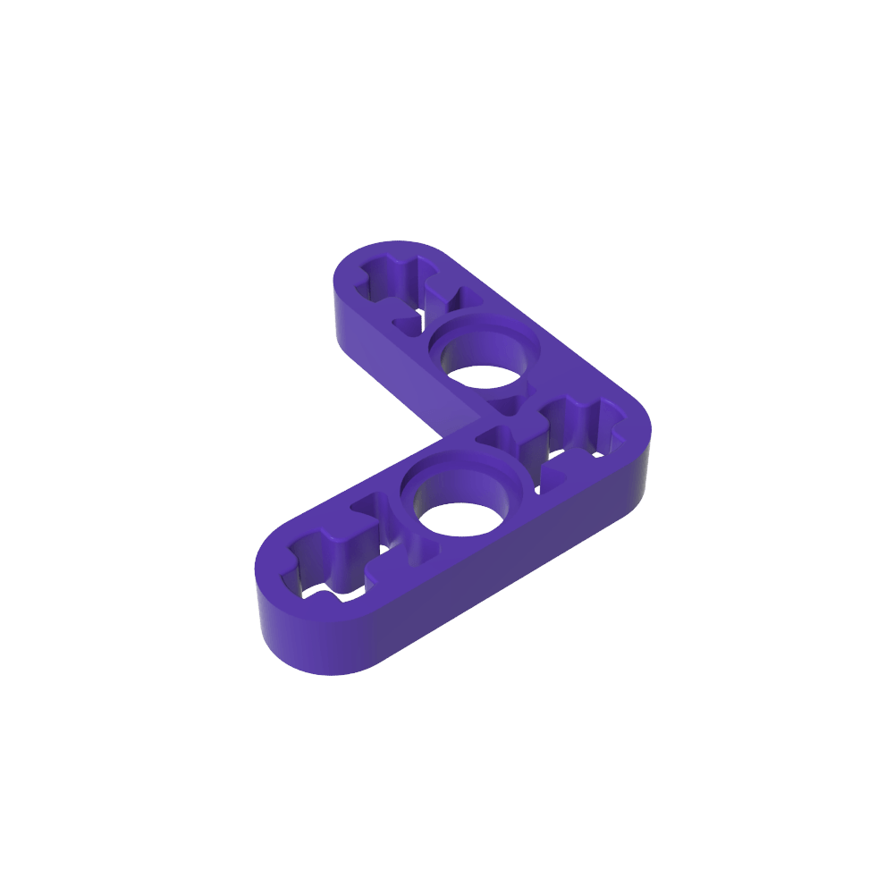 Viga técnica 3 x 3 en forma de L delgada-MyGobricksEs