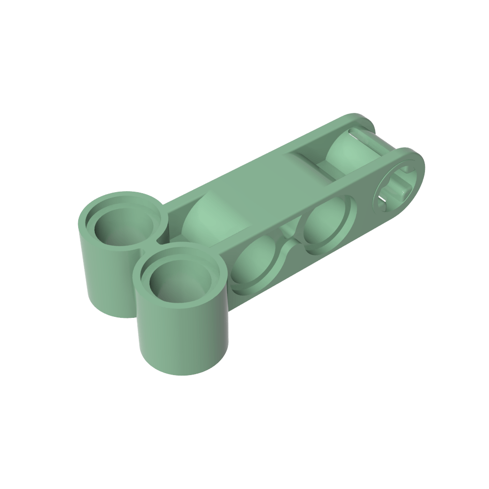 Conector de eje y pasador Technic perpendicular doble 4L 98989-MyGobricksEs