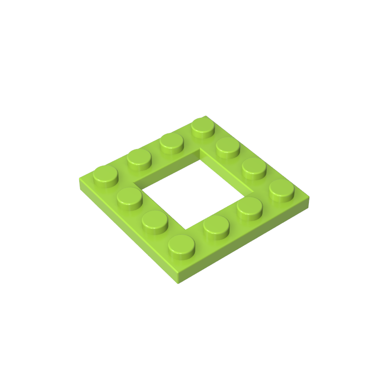 Placa especial 4 x 4 con recorte 2 x 2-MyGobricksEs