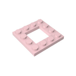 Placa especial 4 x 4 con recorte 2 x 2-MyGobricksEs