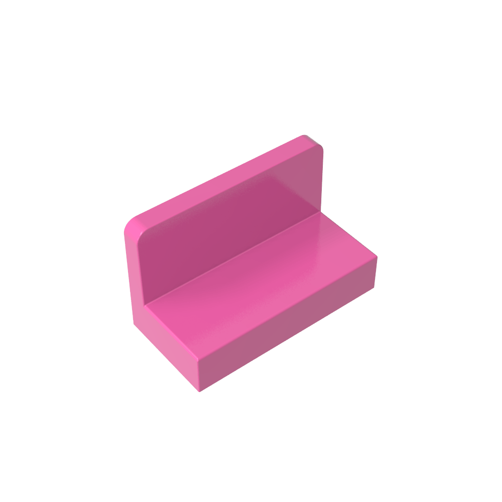 Panel 1 x 2 x 1 [Esquinas cuadradas]-MyGobricksEs