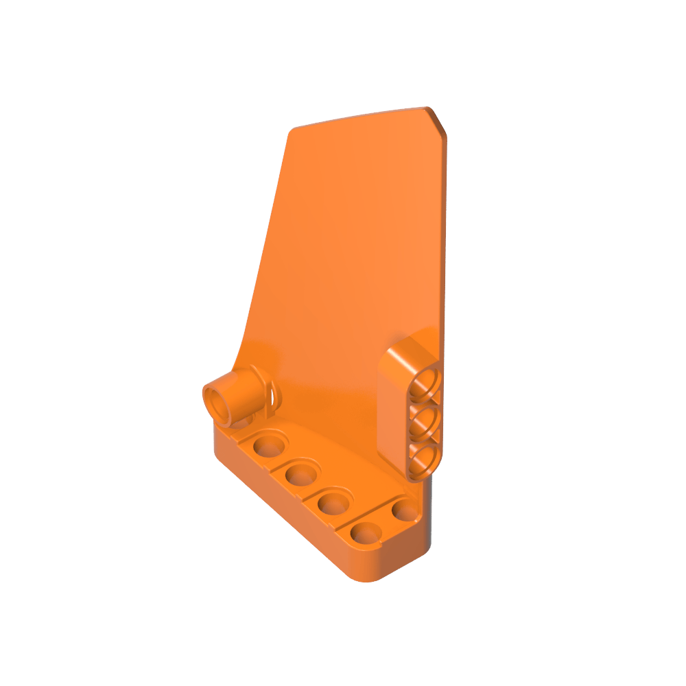 Carenado de panel técnico n.° 18 grande liso, lado B-MyGobricksEs