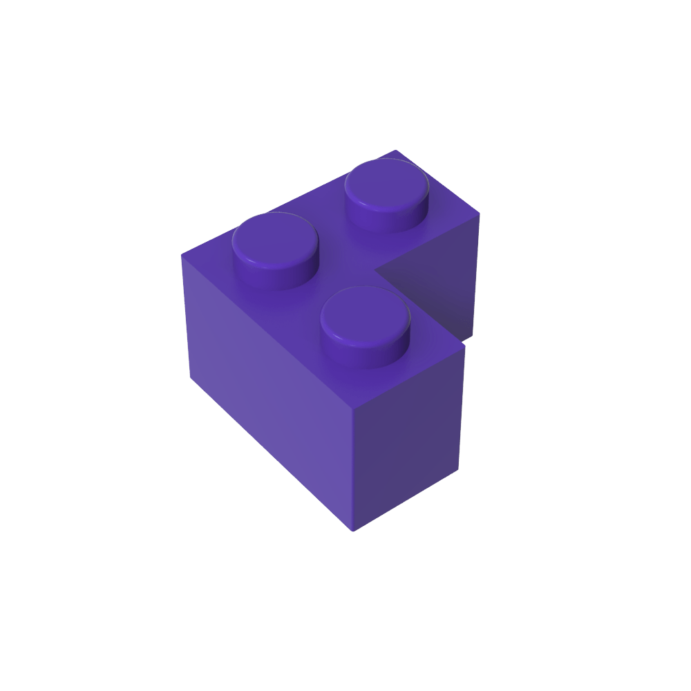 Ladrillo 2 x 2 Esquina-MyGobricksEs