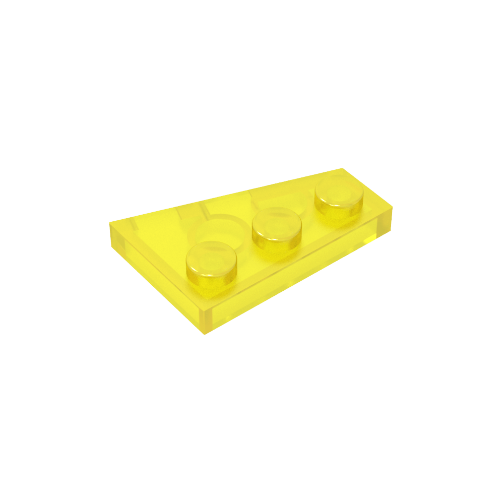 Placa de cuña 3 x 2 izquierda-MyGobricksEs