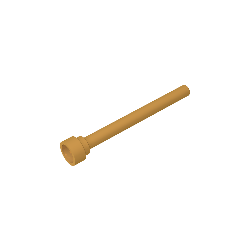 Antena 1 x 4 con parte superior plana-MyGobricksEs